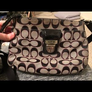 Coach mini satchel